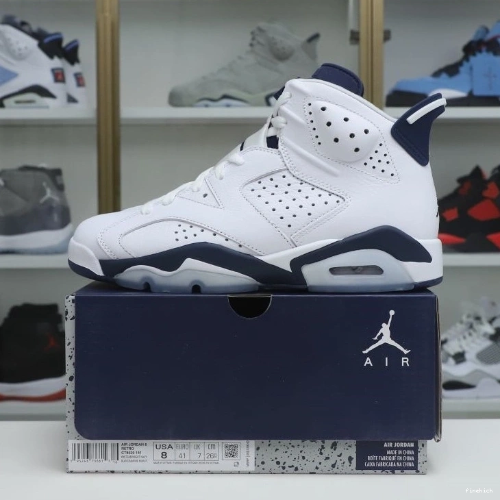 AIR JORDAN 6 MIDNIGHT NAVY 0917
